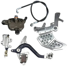Load image into Gallery viewer, FactoryZ Surron Ultra Bee Foot Brake Kit — Pre-bled MOTUL DOT 5.1