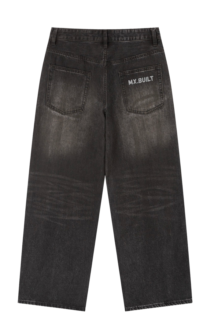 MXBUILT denim baggy jeans