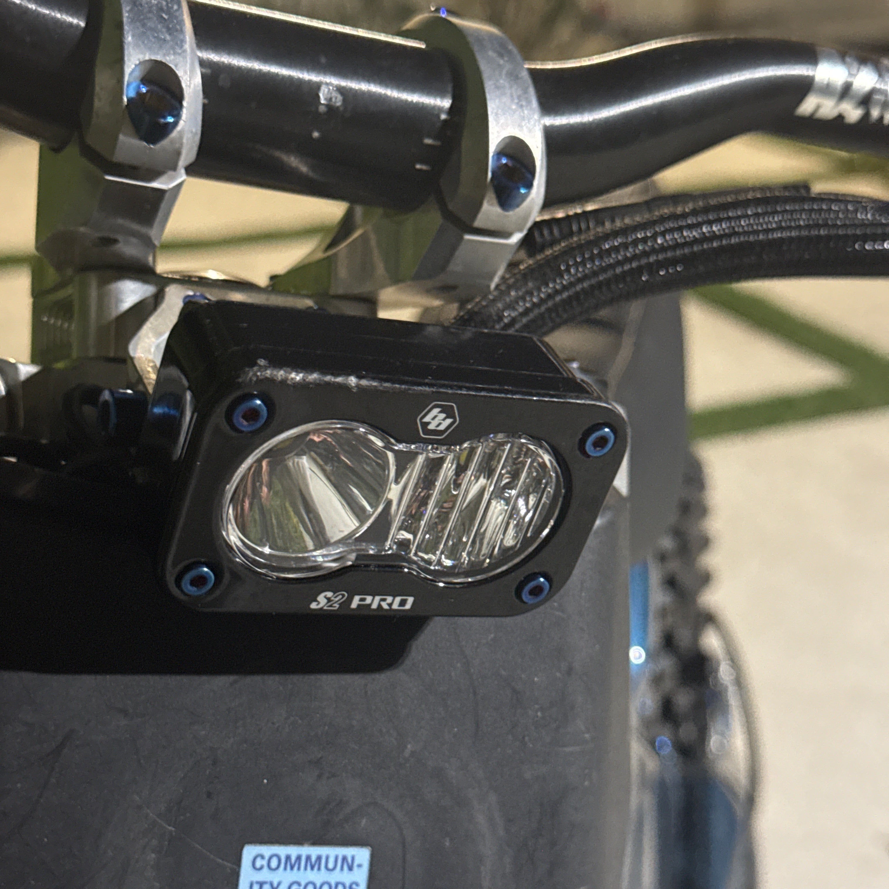Titanium Baja/Motoparty Bolts — Set of 4