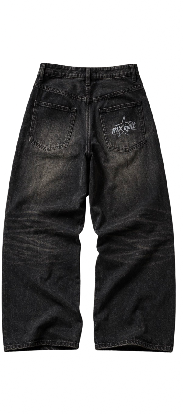 denim baggy jeans