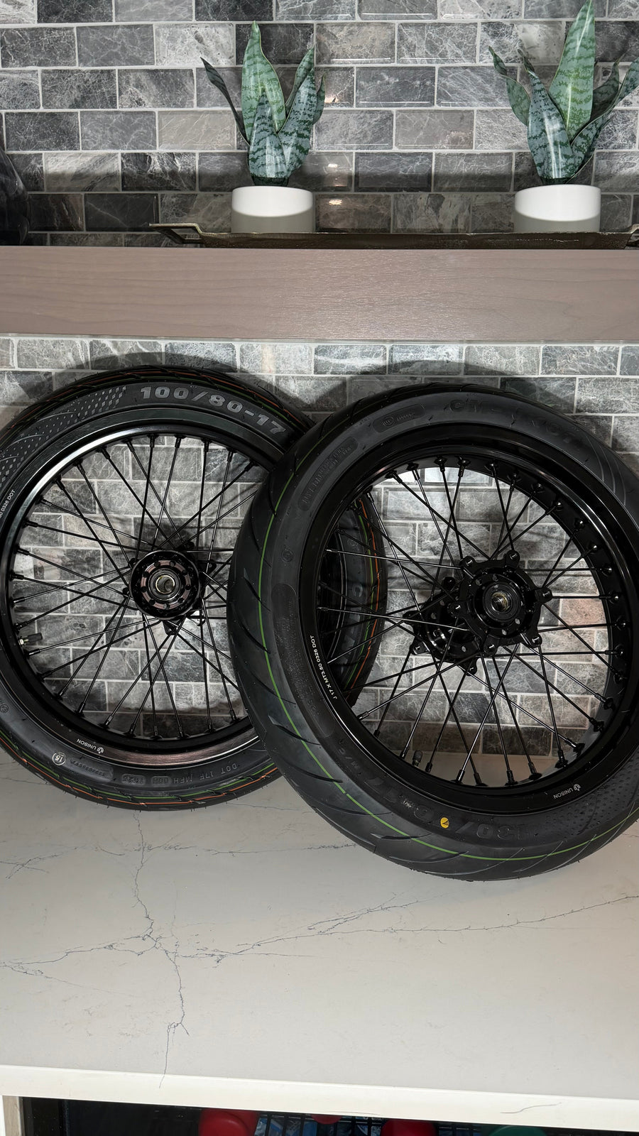17" Ultra Bee Supermoto Wheelset