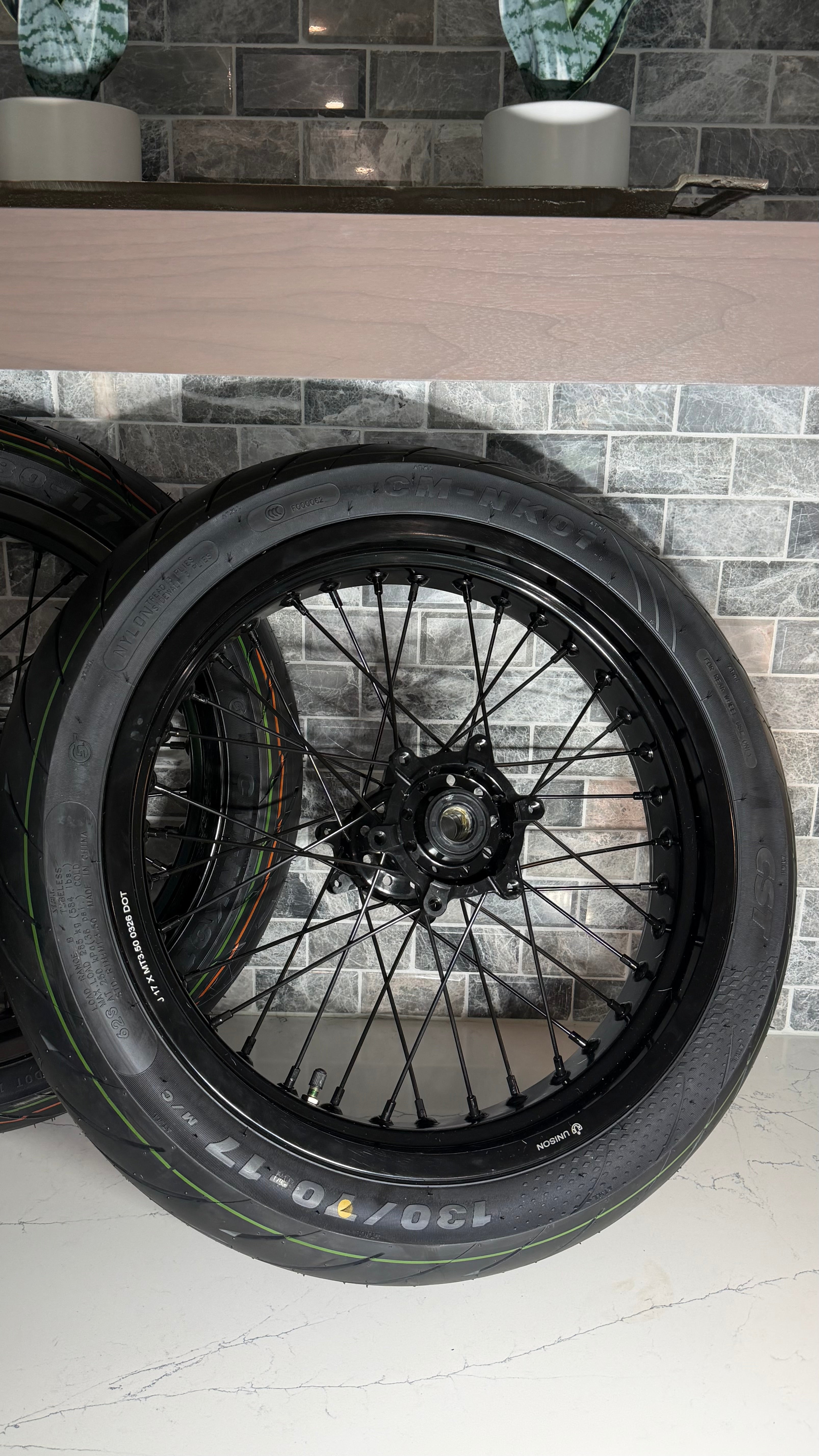 17" Ultra Bee Supermoto Wheelset