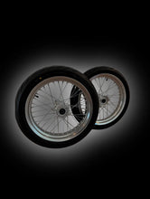 Load image into Gallery viewer, Chrome Surron Ultra Bee Supermoto Wheelset

